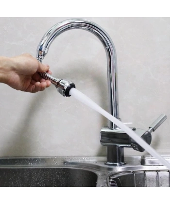 2 Fonksiyonlu Esnek Musluk Başlığı Tasarruflu Perlatör