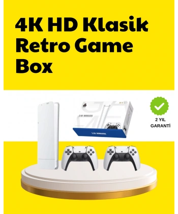 2 Kablosuz Kollu HDMI Uyumlu M15 Oyun Konsolu