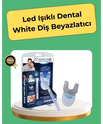 20 Dakikada Hızlı Etkili Diş Beyazlatıcı Cihaz