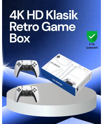 20000 Oyunlu Retro TV Oyun Konsolu 64GB SD Kartlı Model