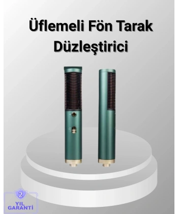 200°C Seramik Plakalı Saç Düzleştirici – Elektriklenme Önleyici İyon Teknolojisi