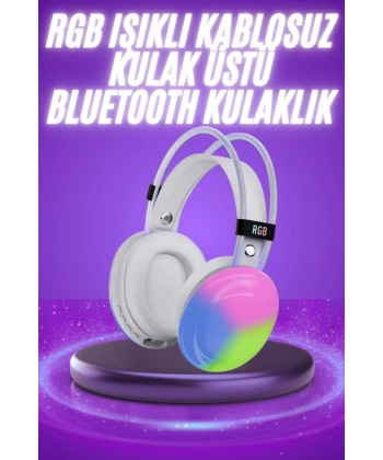 2025 Model Bluetooth Kulaklık Kulak Üstü Kablosuz Uzun Ömürlü Unısex
