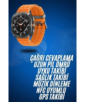 2025 Model Gelişmiş Özellikli Nabız Sensörlü Spor Takibi Yapabilen Titreşimli Saat