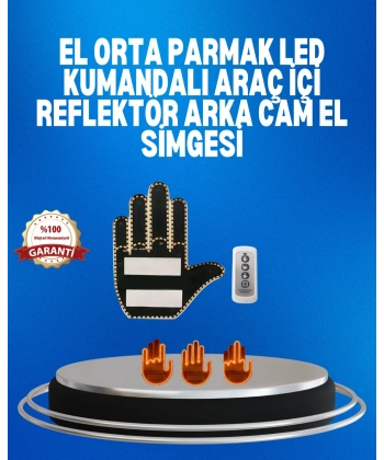 2025 Orijinal LED El Park Uyarı Sistemi Uzaktan Kumandalı