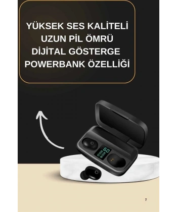 2025 Yeni Model Bluetooth Kulaklık Stereo TWS Kulaklık 5.0 Bluetooth Yüksek Ses Kaliteli