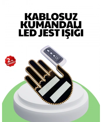 203 LED’li Yüksek Görünürlüklü Jest Işığı