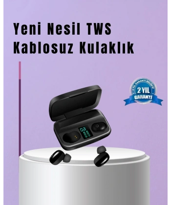 22 Kez Şarj İmkanı Sunan A10s TWS Bluetooth Stereo Kulaklık