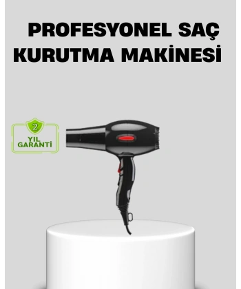 2200 Watt Profesyonel Saç Kurutma Makinesi AC Motorlu Yüksek Performanslı