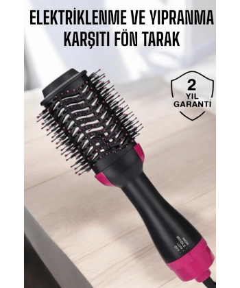 220°C’ye Kadar Isınan, Hacim ve Yıpranma Karşıtı Profesyonel Fön Tarağı