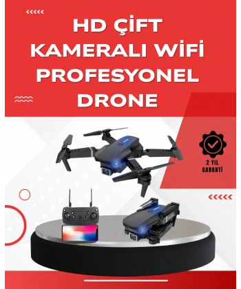 2.4G 4CH Katlanabilir Drone 100 Metre Uçuş Mesafeli