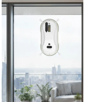 2800 Pa Güçlü Emişli Akıllı Cam Temizleyici Robot