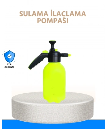 2L Bahçe ve Araç Temizlik Pompası Bakır Uçlu Basınçlı Sprey