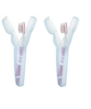 2li Diş Fırça Kutusu Kapaklı