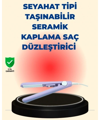 2’si 1 Arada Saç Düzleştirici ve Bukle Maşası – Düz ve Kıvırcık Saçlara Uygun Çok Yönlü Kullanım