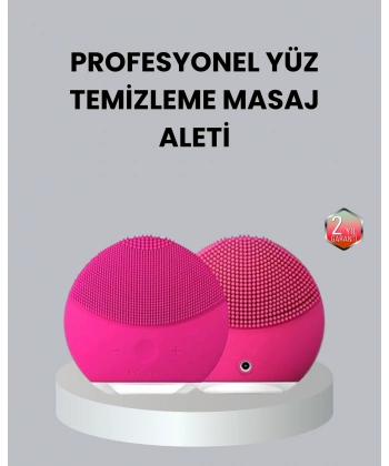 3 Fonksiyonlu Yüz Temizleme ve Masaj Cihazı – Su Geçirmez, Şarjlı, Ölü Deri Temizleyici ve Cilt Yenileyici