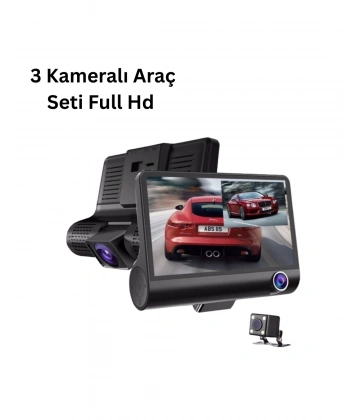 3 Kameralı Araç DVR