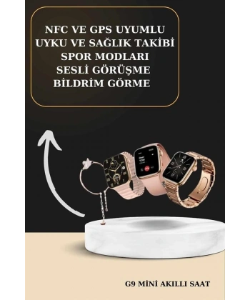 3 Kordonlu Pembe Amoled Ekran Akıllı Saat ve Yeni Nesil Pro Kablosuz Bluetooth Kulaklık ANC/ENC