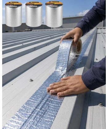 3 Lü Set Çatı Balkon PVC Boru İçin Sızdırmazlık Tamir Bandı