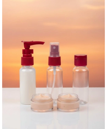 30 ml 5’li Seyahat Banyo Şişe Seti Sızdırmaz Tasarım