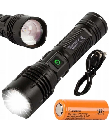 3000 Lümen  Güçlü EL Feneri Watton Wt-600