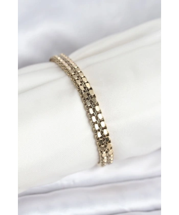 316L Çelik Gold Renk Kadın Bileklik