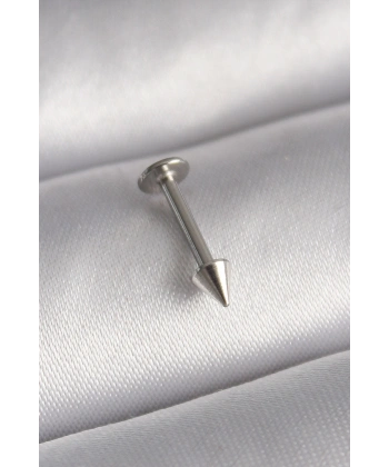 316L Çelik Gümüş Renk Çivi Model Piercing