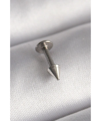 316L Çelik Gümüş Renk Çivi Model Piercing