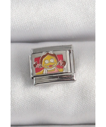 316L Çelik Gümüş Renk Renkli Çocuk İşlemeli Nomination Charm