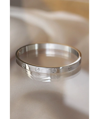 316L Çelik Silver Renk Bilezik