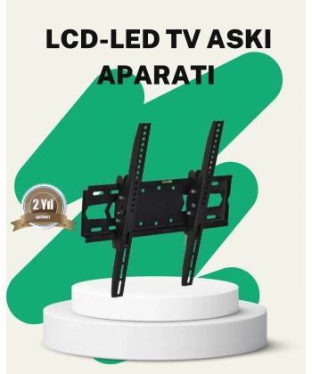 32 İnç TV Duvar Askı Braketi Stabil Güvenli Montaj Çelik Gövde