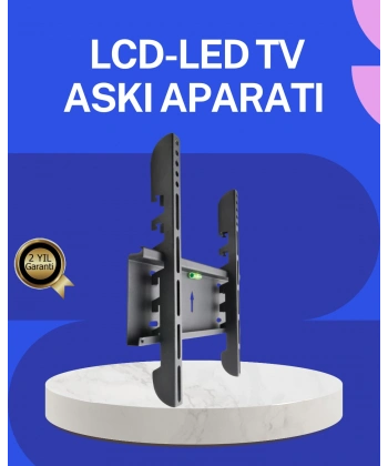 32” LED TV Askı Aparatı Güçlü Taşıma Kapasitesi 2 Yıl Garantili