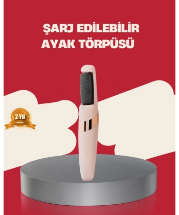 360° Etkili Elektrikli Ayak Bakım Aleti Nasır Giderici