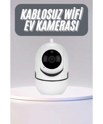 360° Full HD Akıllı Kamera Hareket Sensörlü Wifi Kamera Çocuk Güvenlik Kamerası