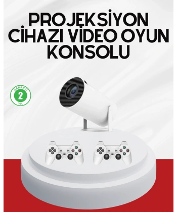 3D Oyun Destekli Kablosuz Ev Sinema Projeksiyon Cihazı