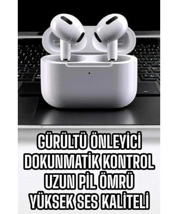 3.Nesil TWS Bluetooth Kulaklık Mikrofonlu ANC Özelliği Dokunmatik Kontrol