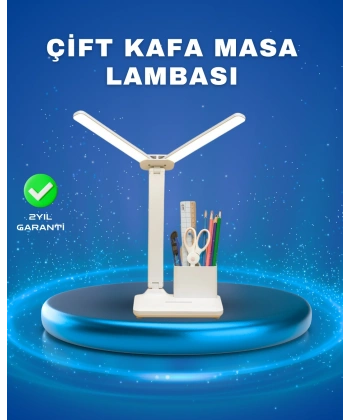 3’ü 1 Arada Çok Amaçlı Masa Lambası | Göz Yormayan Işık, Organizer Tasarım