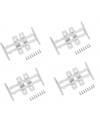 4 Adet Bebek Çocuk Koruma Kilidi - Dolap Çekmece Kilidi Sürgülü Kilit