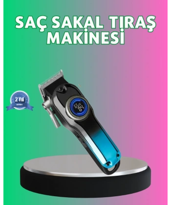 4 Limit Tarağı ve Ayarlanabilir Kesim Uzunluğu Saç Makinesi