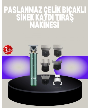 4 Limit Taraklı IPX5 Su Geçirmez Saç Kesme Makinesi