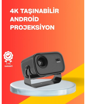 4000 Lümen Parlaklık Değerine Sahip Ev ve Ofis Projektör