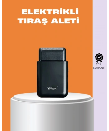 45 Dakika Çalışma Süreli Şarjlı Tıraş Makinesi | ABS Gövdeli