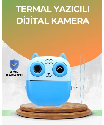 48MP Çocuk Kamera Oyun ve Müzik Destekli Termal Yazıcı
