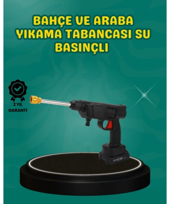 48V Şarjlı Basınçlı Yıkama Cihazı Köpük Hazneli 2025 Orijinal Model