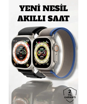 49MM Ekranlı, Kan Basıncı ve Adımsayar Özellikli Bluetooth Akıllı Saat