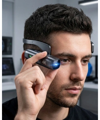 4K Giyilebilir Mini Kamera EIS Stabilizasyon 120° Geniş Açı WiFi Kontrol