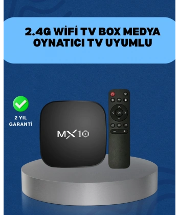 4K Medya Kutusu HDMI-USB Bağlantılı Android TV Çözümü