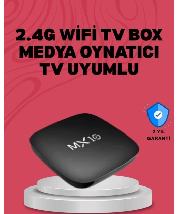 4K UHD Android Medya Oynatıcı 8 GB Hafıza 2 GB RAM Wi-Fi Destekli