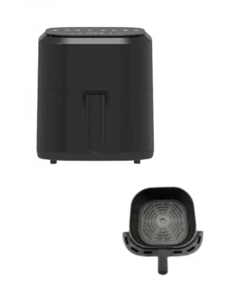 4L Airfryer Hazneli Hava Fritözü Yağsız Fritöz Taşınabilir Fırın İşlevi Gören Pratik