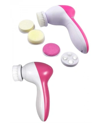 5 Başlıklı Cilt Temizleme Cihazı Ultra Kaliteli Yumuşak Kırşıklık Karşıtı