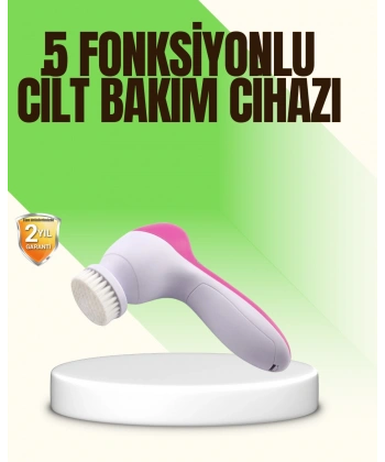 5 in 1 Elektrikli Yüz Temizleme ve Masaj Cihazı